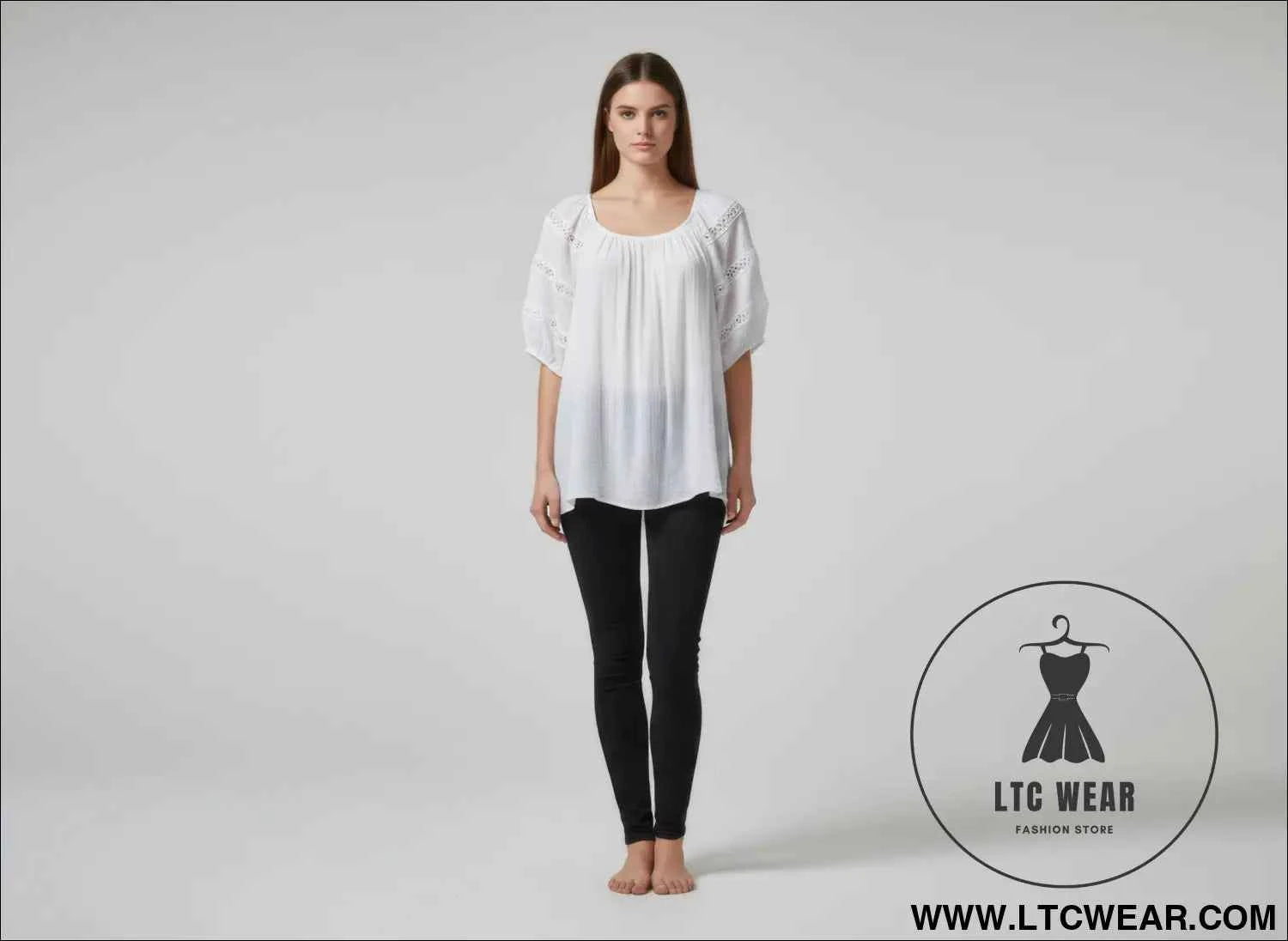 Unique Spectrum Blouse - Stylish Solid Short Sleeve Top for Every Occasion