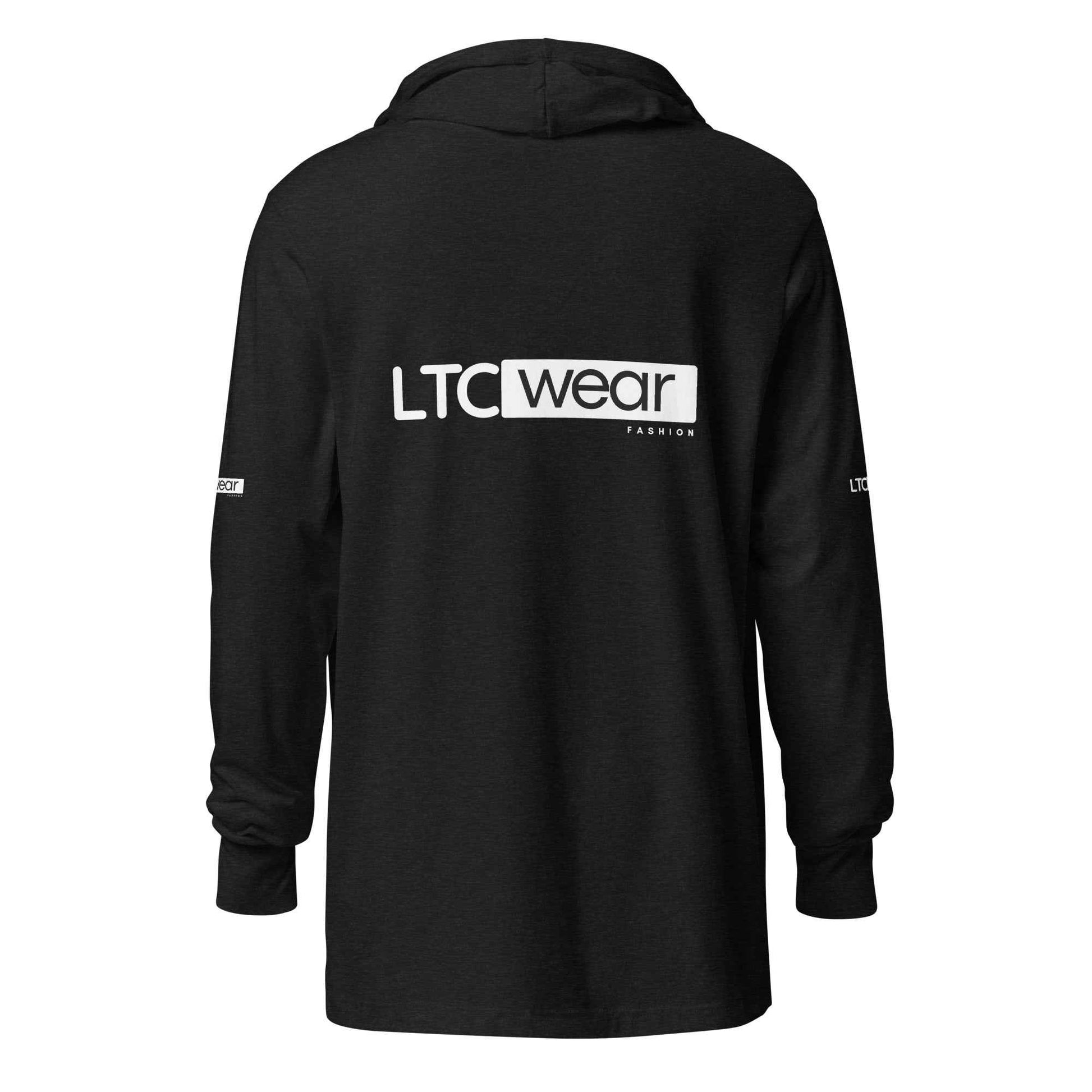 Hooded long-sleeve tee