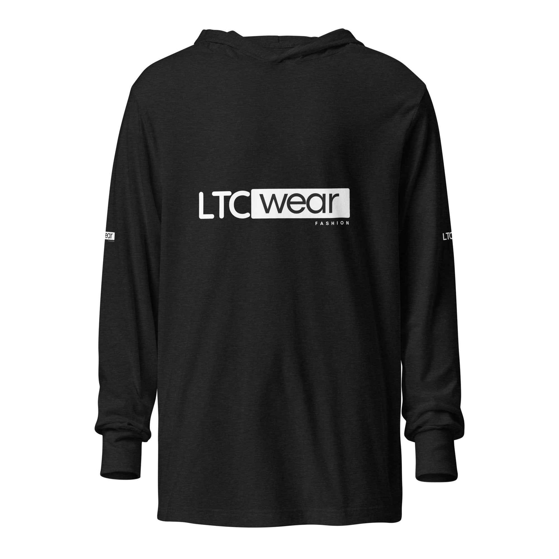 Hooded long-sleeve tee