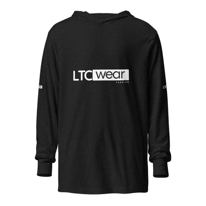 Hooded long-sleeve tee