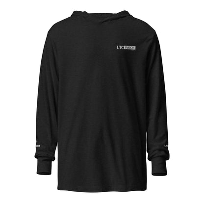 Hooded long-sleeve tee