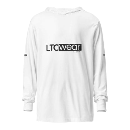 Hooded long-sleeve tee