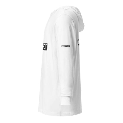 Hooded long-sleeve tee