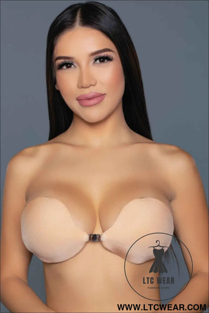 V-Shaped Adhesive Bra