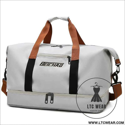 Versatile Unisex Neutral Tote Travel Gym Everyday Carry