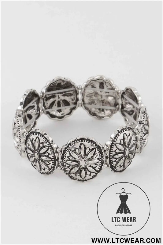 Vintage Flower Bracelet