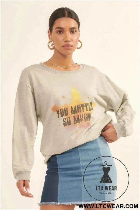 Vintage-style, Multicolor Star French Terry Knit Graphic Sweatshirt