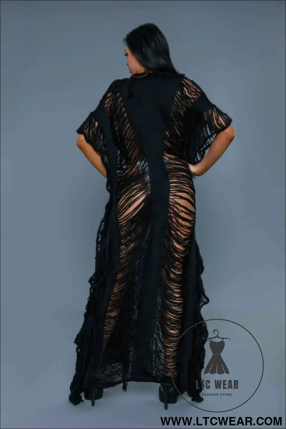 Vivian Cover Up Black