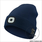 Warm led beanie with bluetooth 5.4 stereo usb rechargeable & 3-level adjustable light | music & heating winter hat
