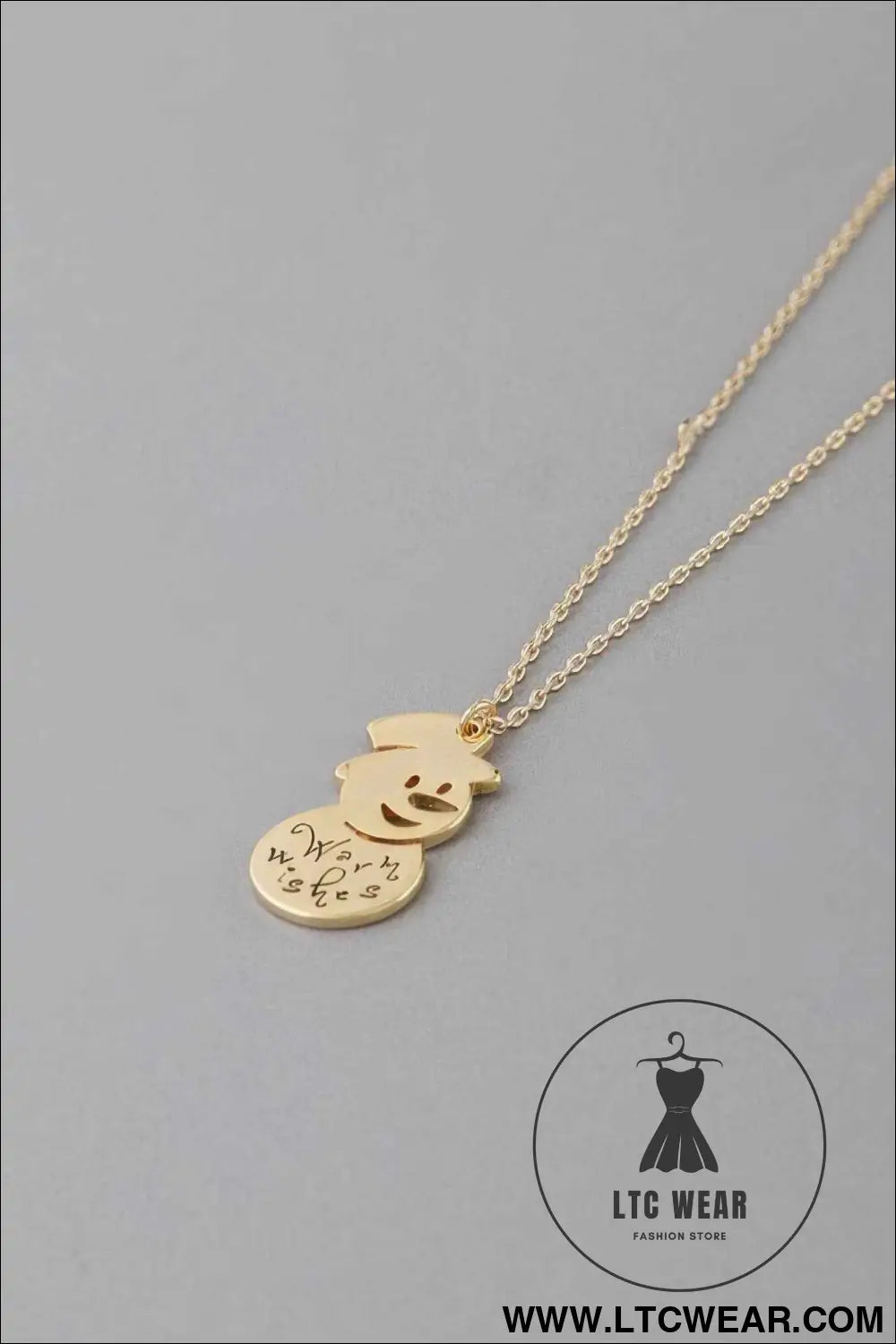 Warm Wishes Snowman Necklace