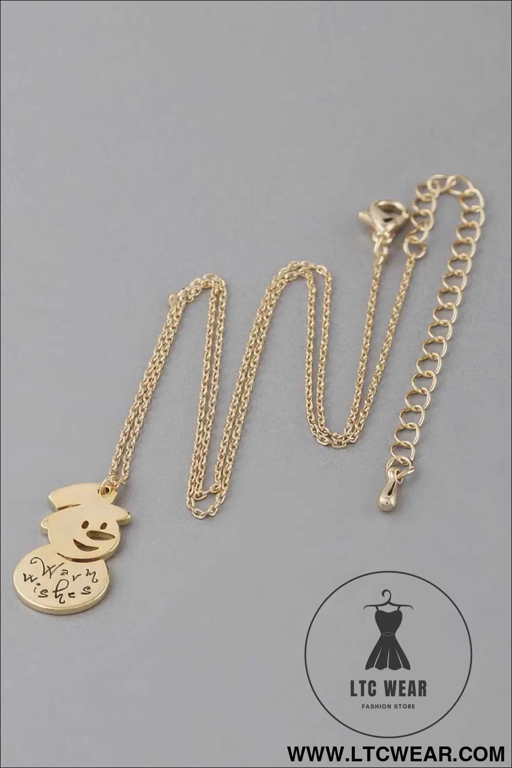 Warm Wishes Snowman Necklace