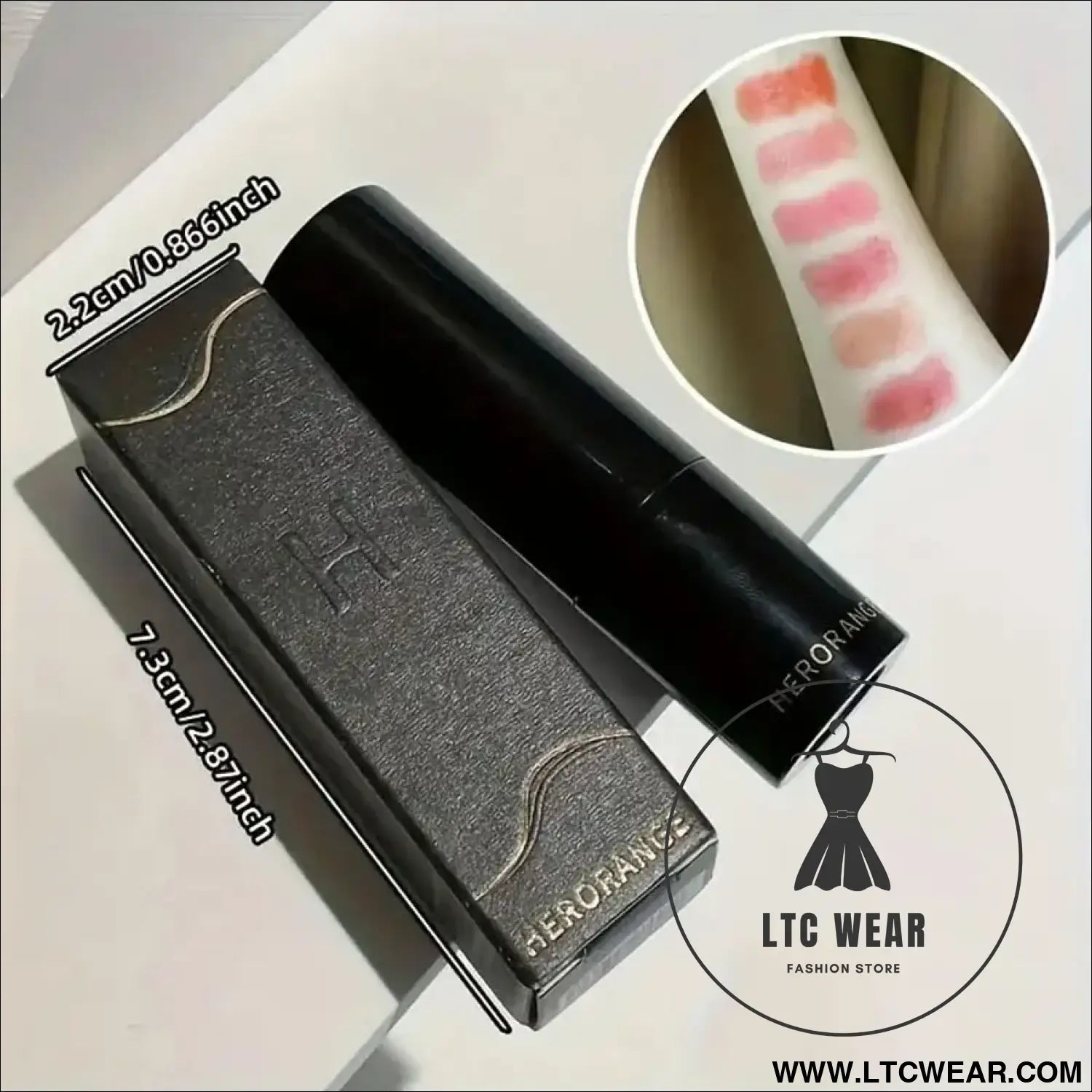 Waterproof Red Brown Lipstick - Perfect for Any Occasion - L.T.C Wear Online Fashion Store