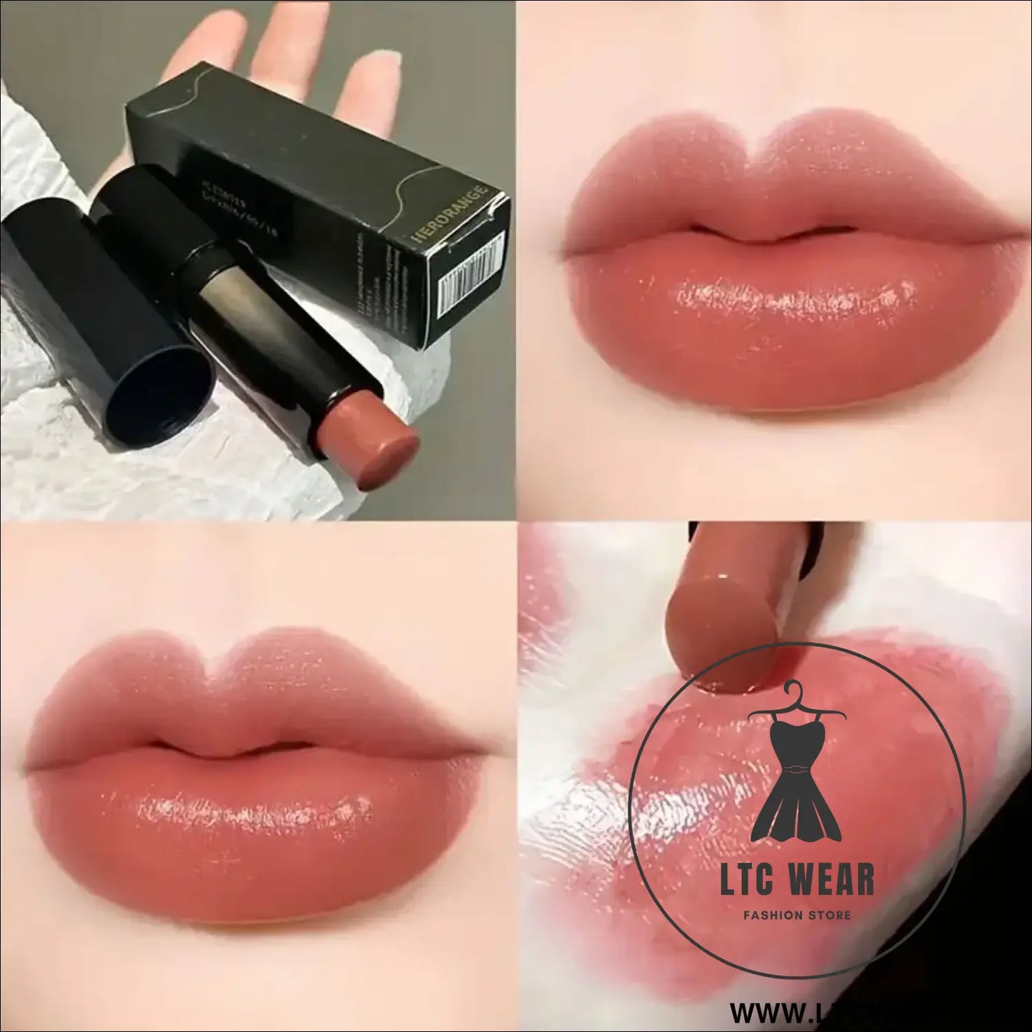 Waterproof Red Brown Lipstick - Perfect for Any Occasion - L.T.C Wear Online Fashion Store