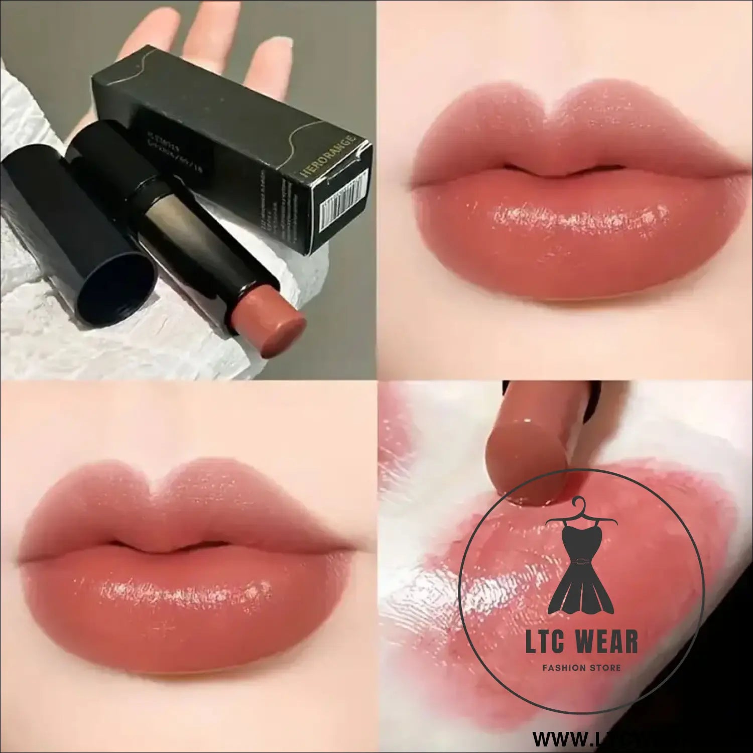 Waterproof Red Brown Lipstick - Perfect for Any Occasion - L.T.C Wear Online Fashion Store