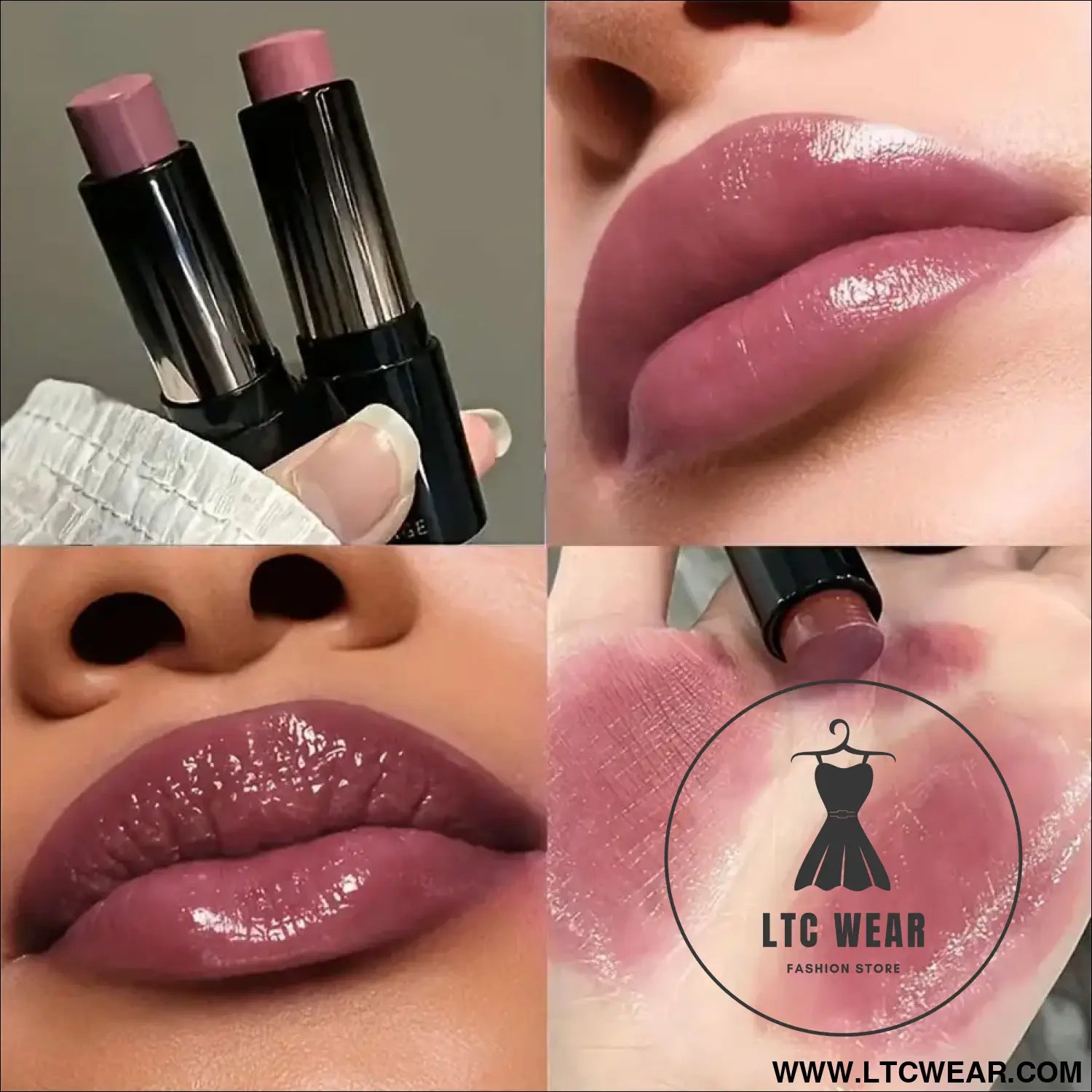 Waterproof Red Brown Lipstick - Perfect for Any Occasion - L.T.C Wear Online Fashion Store
