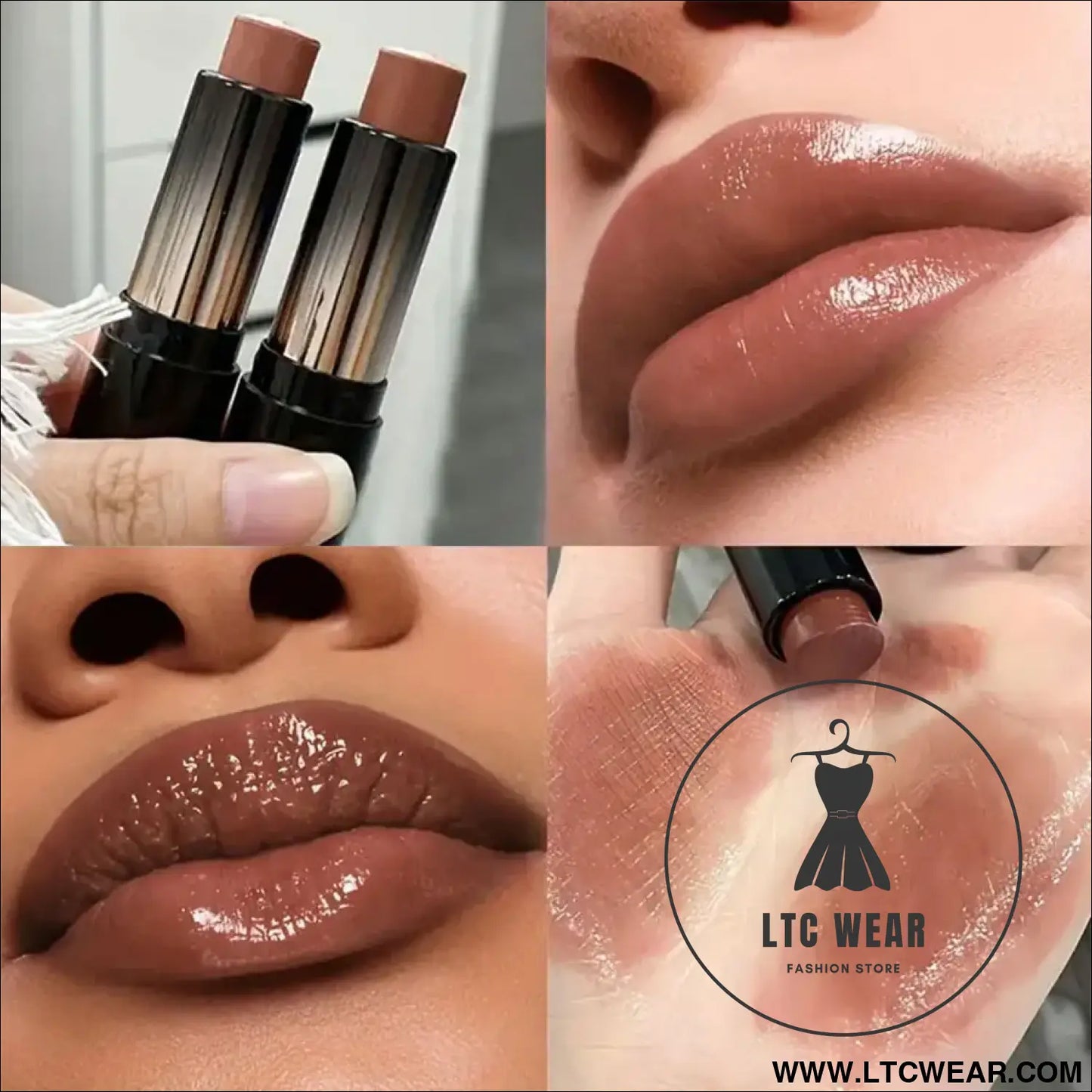 Waterproof Red Brown Lipstick - Perfect for Any Occasion - L.T.C Wear Online Fashion Store