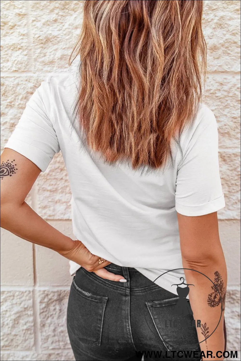 White cowboy lover lettering graphic tee - graphic tees