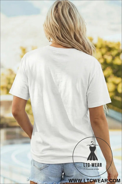 White vintage fresh cherries graphic tee - graphic tees
