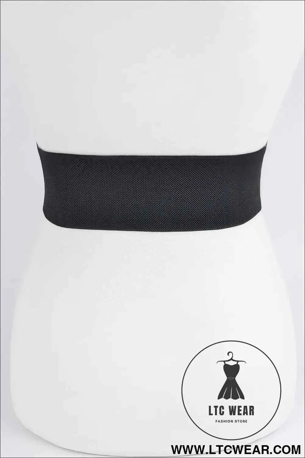 Wide Multi Metal Plus Size Elastic Belt for Comfortable Fit