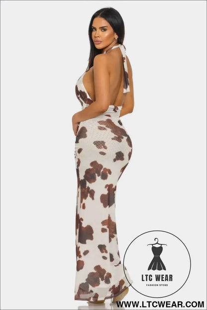 Wild Heat Cutout Maxi Dress