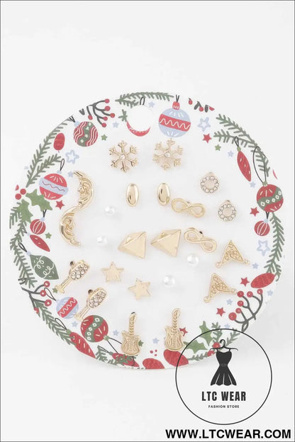 Winter Festivities Earrings Set