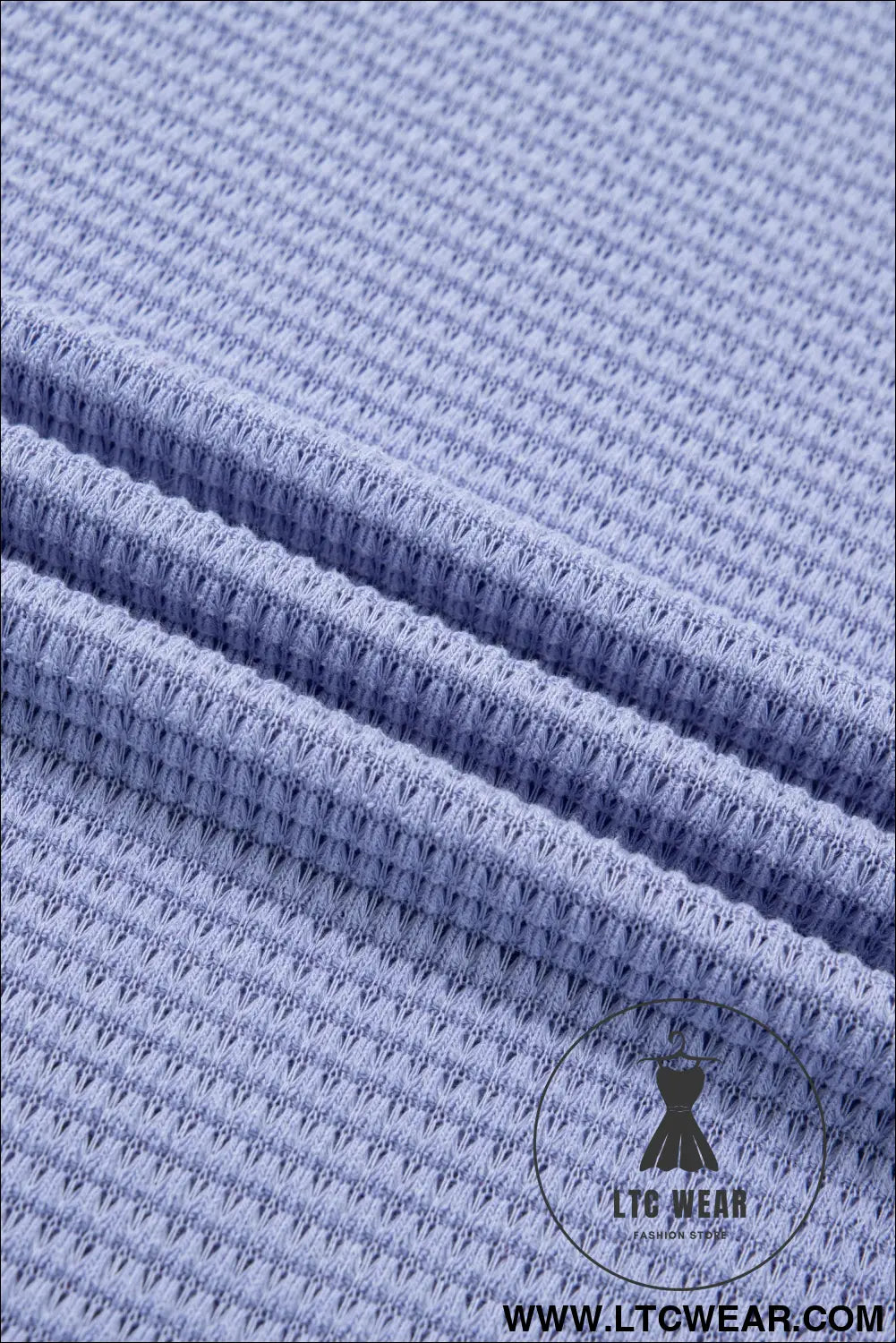 Wisteria v neck short sleeve plus size waffle knit top - plus size tops & tees