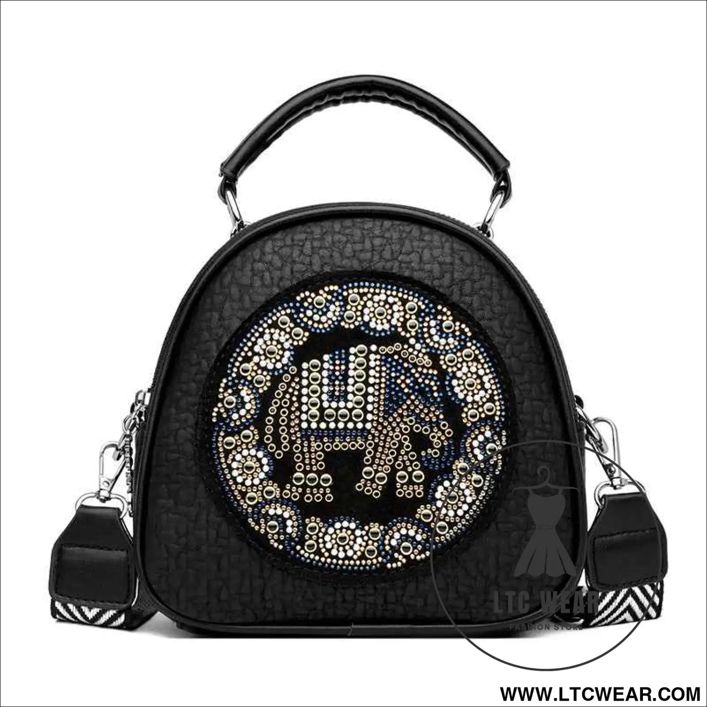 Women's Bag Multi-layer Large Capacity Vintage Shoulder Crossbody Bag Casual Commute Versatile Tote Bag