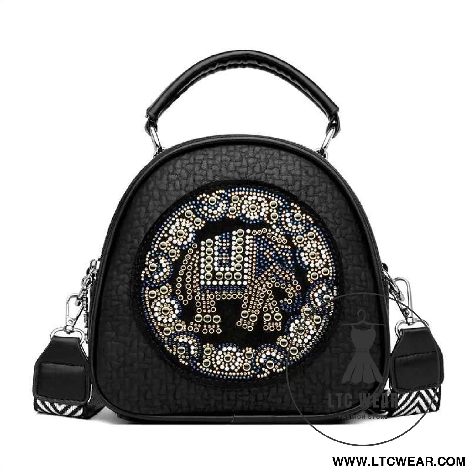 Women's Bag Multi-layer Large Capacity Vintage Shoulder Crossbody Bag Casual Commute Versatile Tote Bag