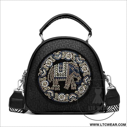 Women's Bag Multi-layer Large Capacity Vintage Shoulder Crossbody Bag Casual Commute Versatile Tote Bag