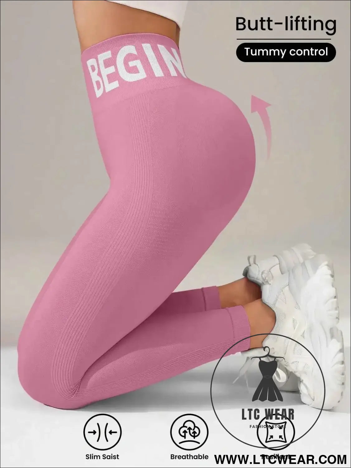 Women's Butt-Lifting Yoga Leggings - Quick Dry & Stylish
