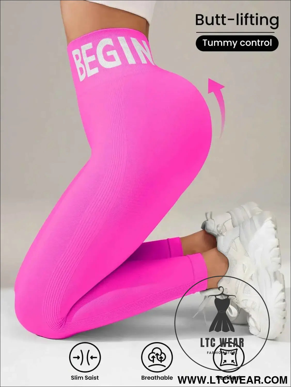 Women's Butt-Lifting Yoga Leggings - Quick Dry & Stylish