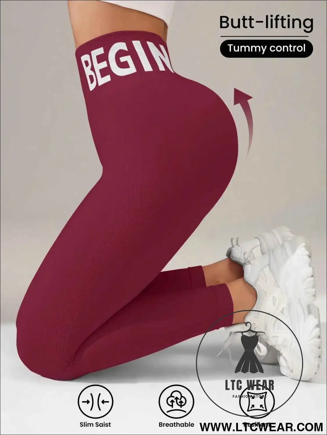 Women's Butt-Lifting Yoga Leggings - Quick Dry & Stylish
