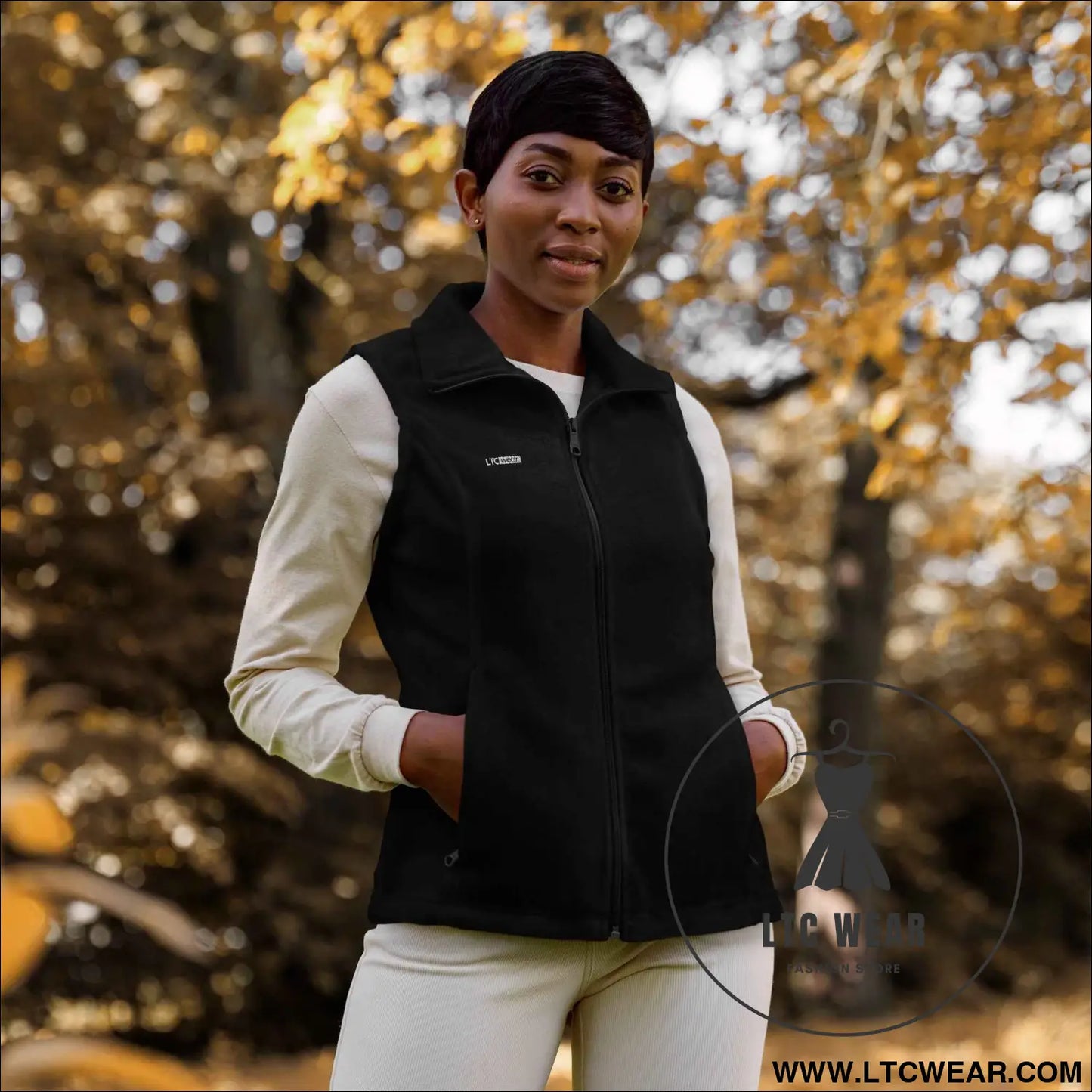 Women’s Columbia fleece vest