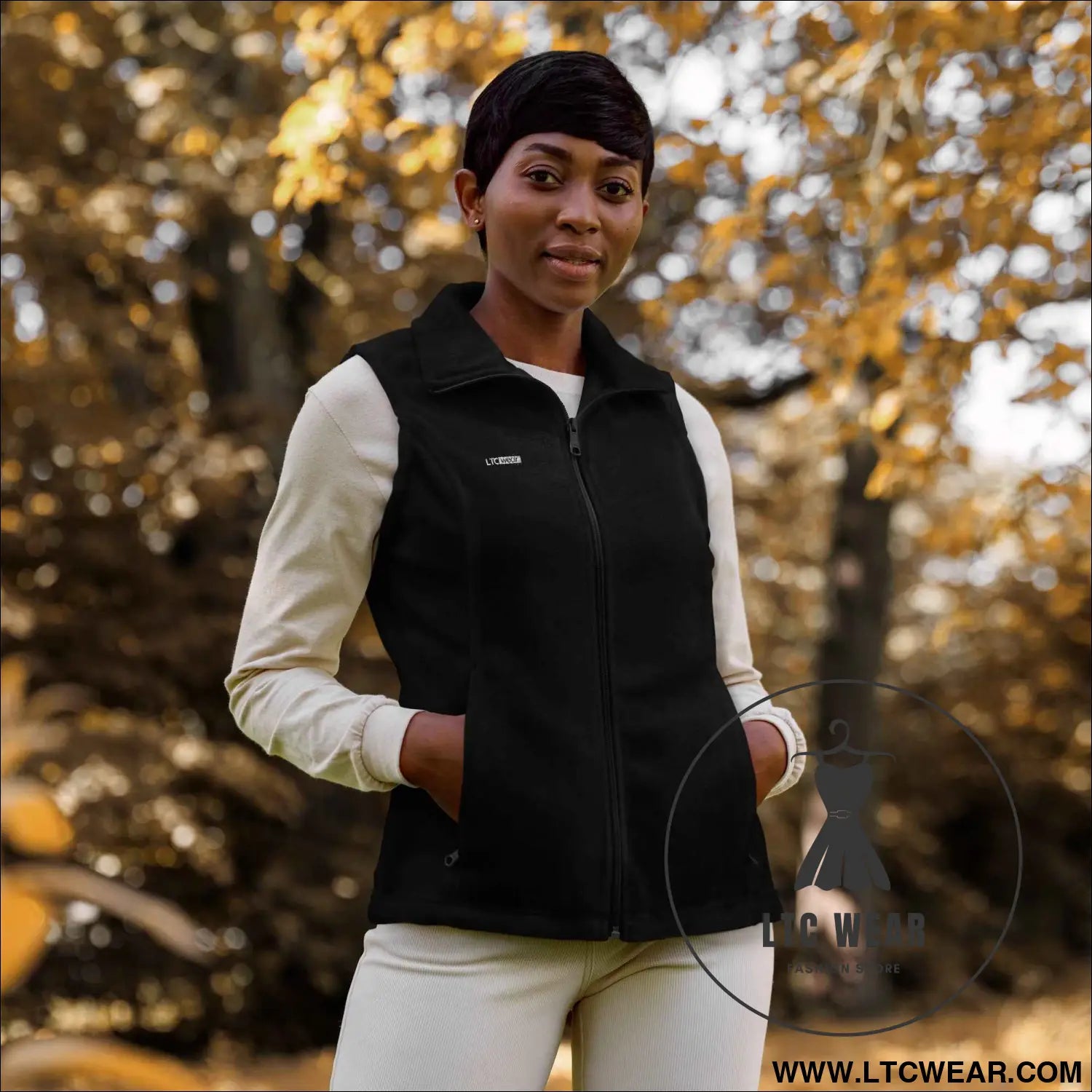 Women’s Columbia fleece vest