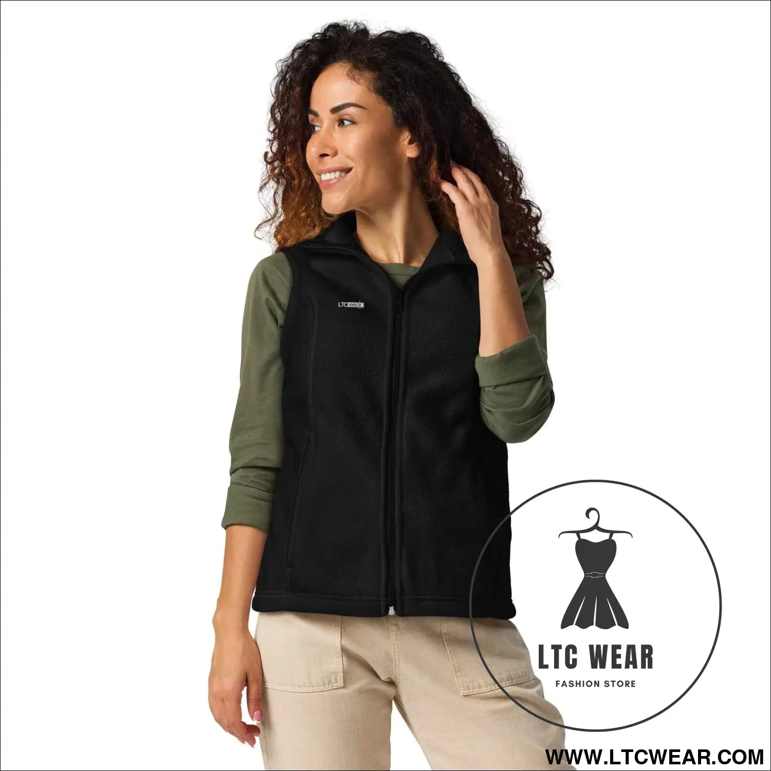 Women’s Columbia fleece vest