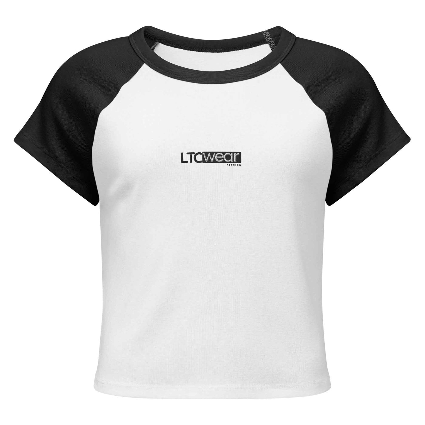 Women’s micro rib raglan baby tee