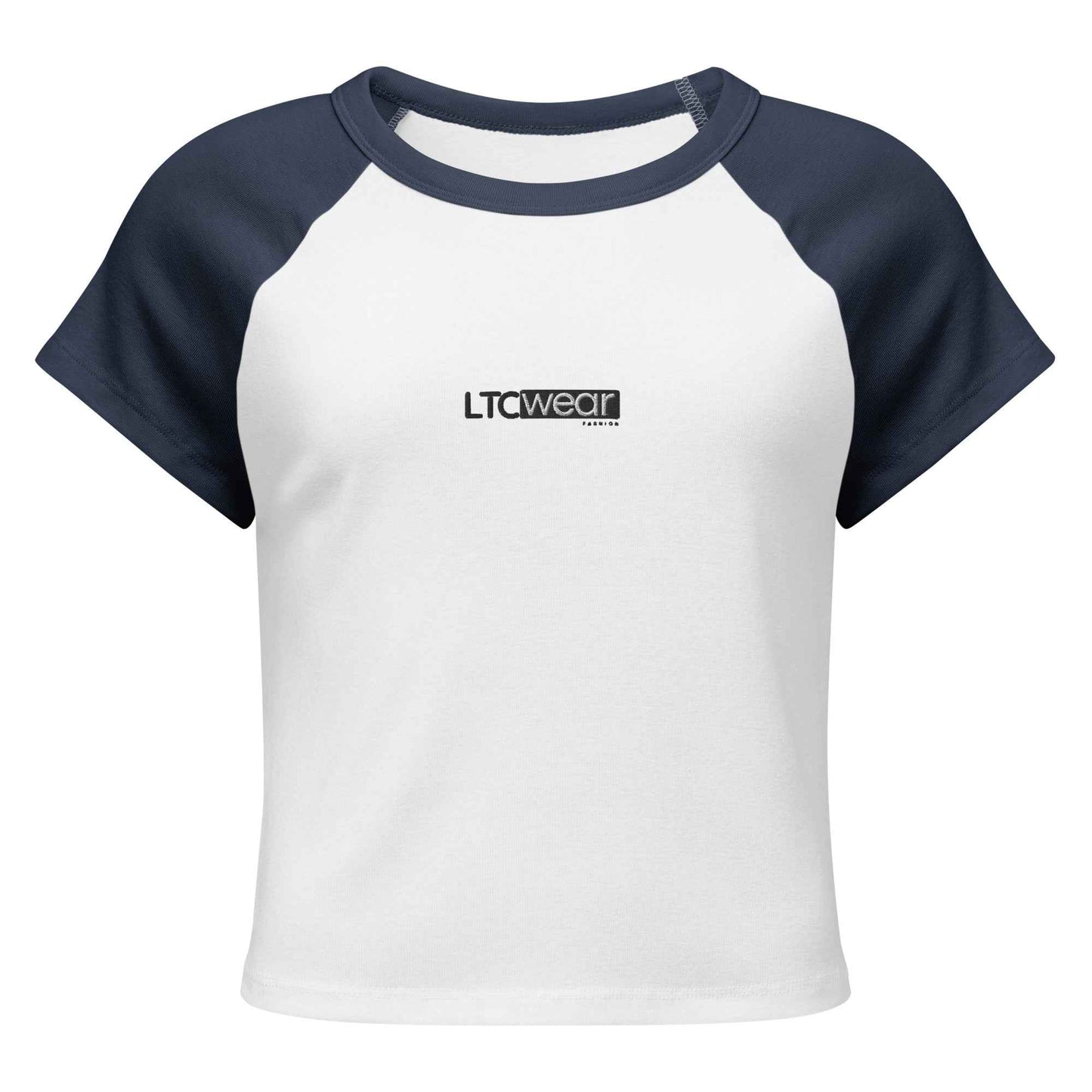 Women’s micro rib raglan baby tee