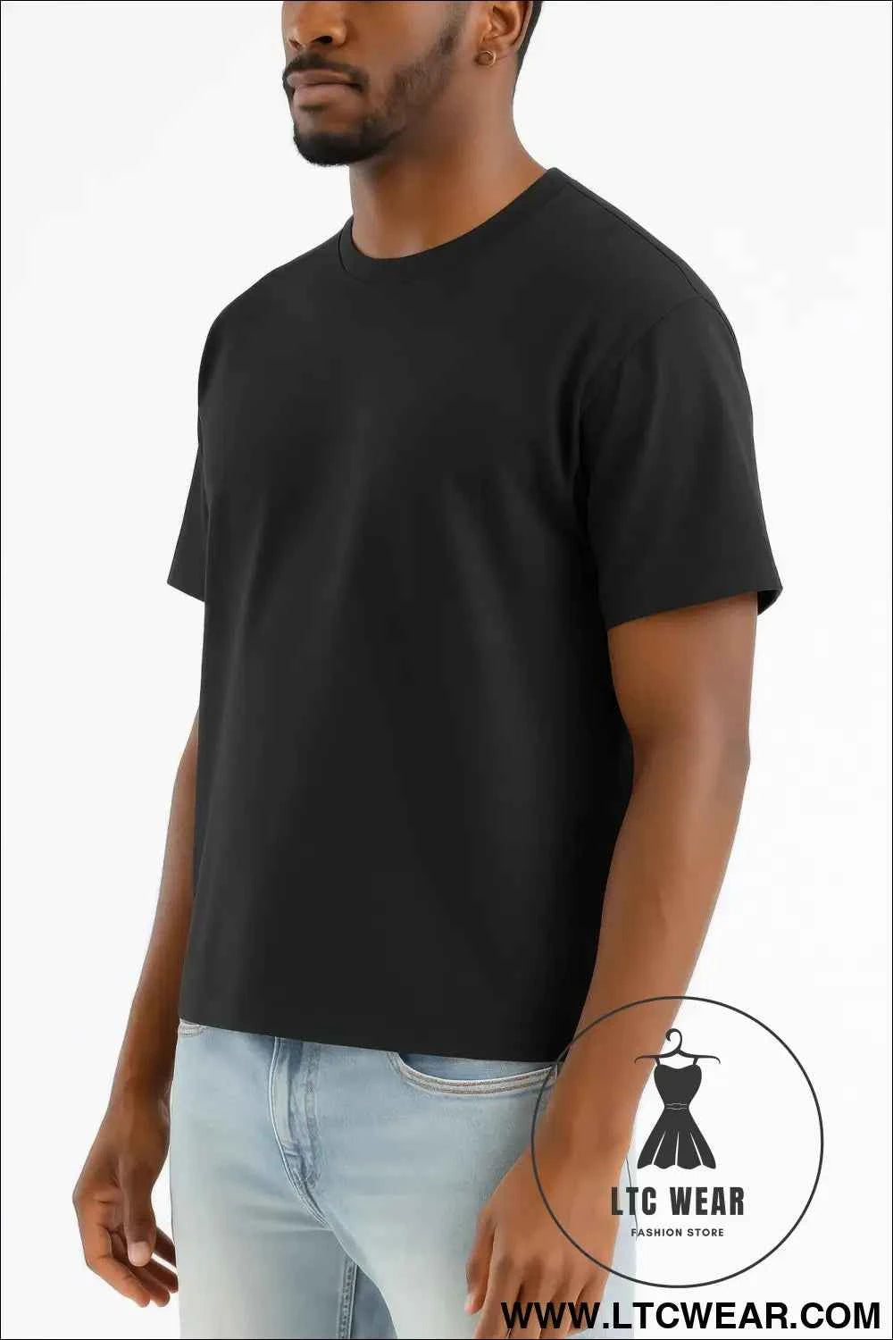 Women's Premium Short Sleeve Round Neck Basic Crop Top