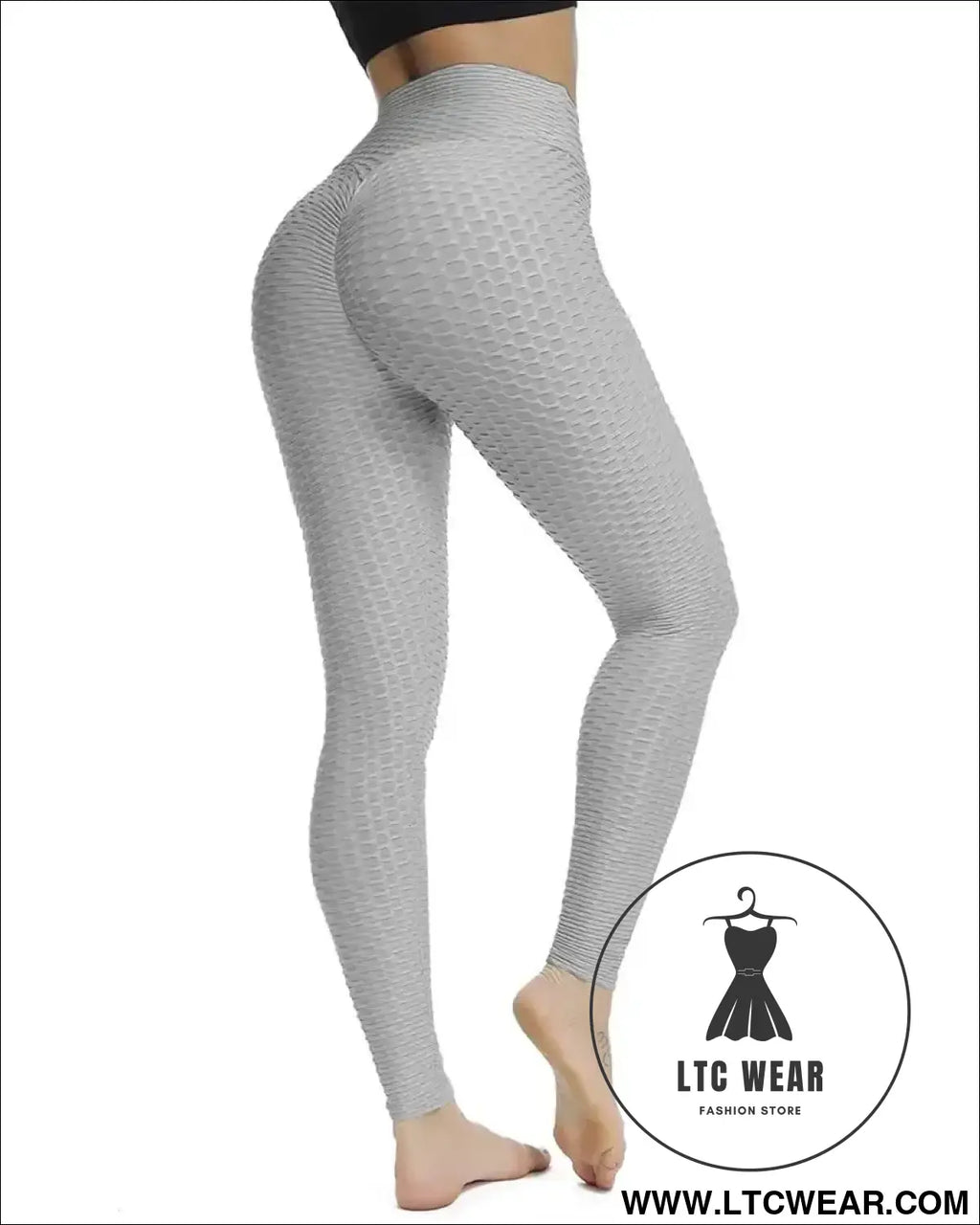 Women’s push up fitness leggings for stylish workouts - gray / s / china mainland - leggings