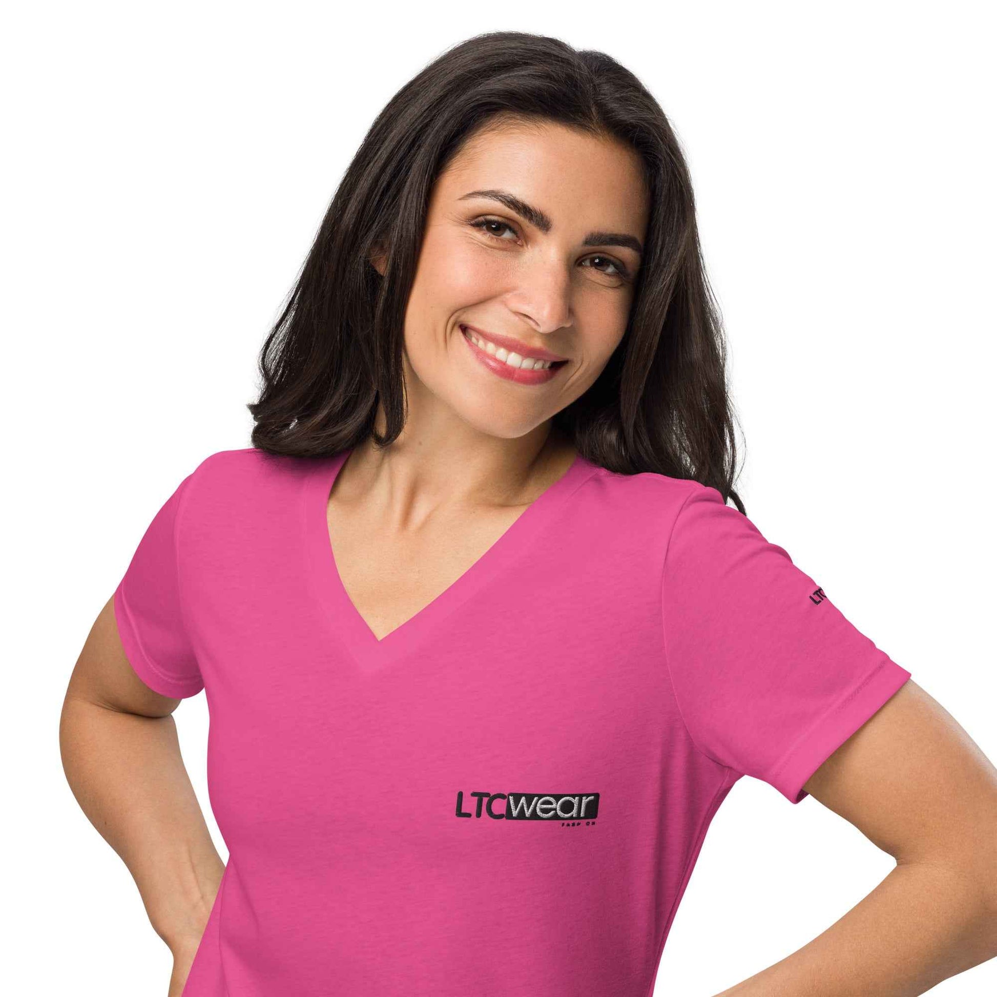 Women’s relaxed v-neck t-shirt
