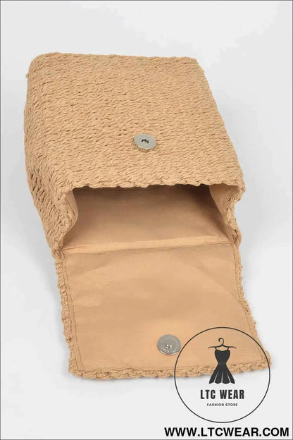 Woven Cotton Mini Backpack