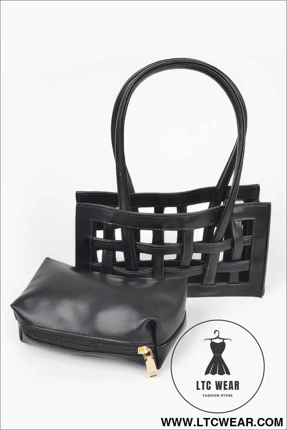 Woven Faux Leather Bag for Stylish and Sustainable Fashion