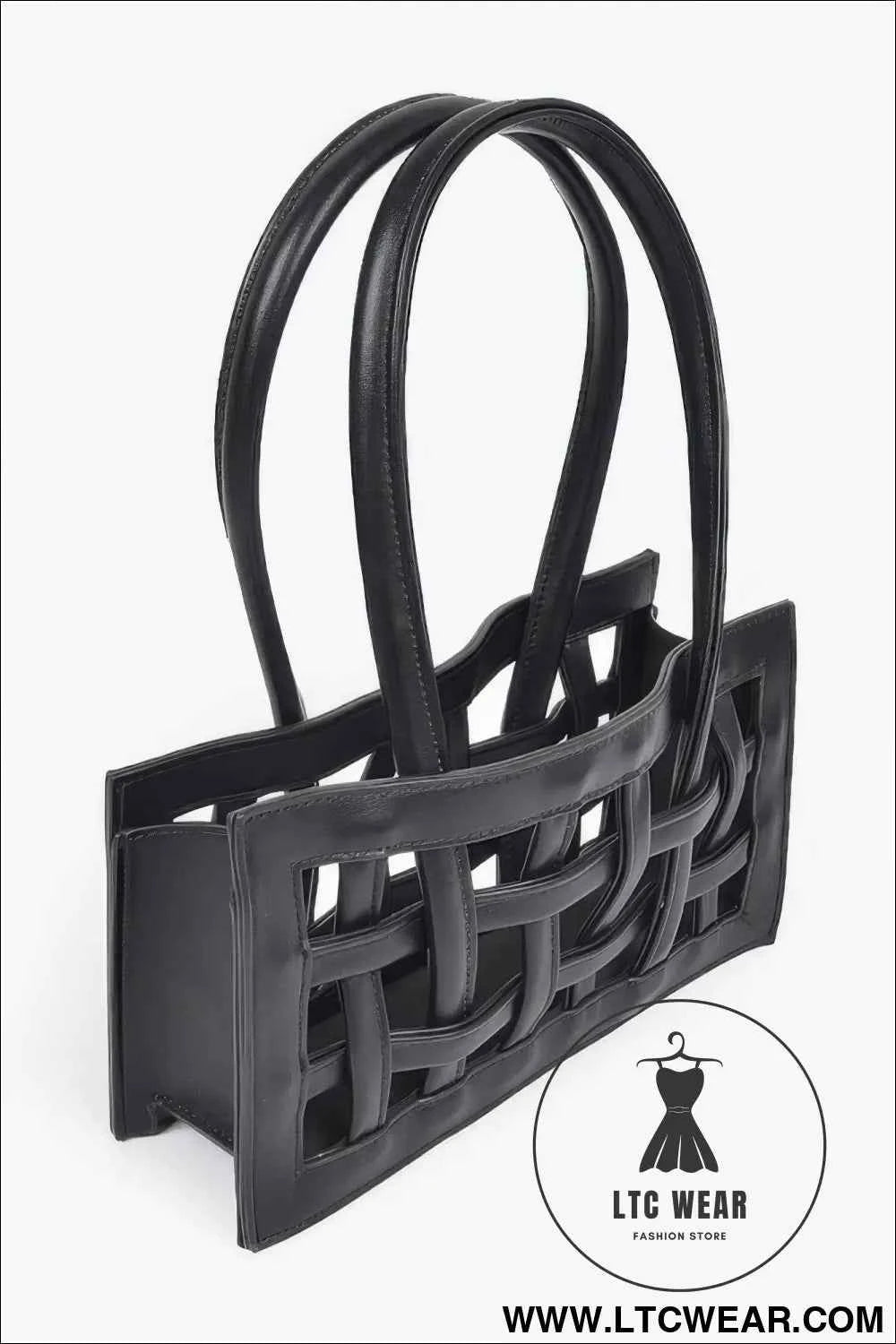 Woven Faux Leather Bag for Stylish and Sustainable Fashion