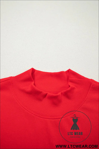 Yellow Solid Color High Neck Cap Sleeve Loose Top - L.T.C Wear Online Fashion Store